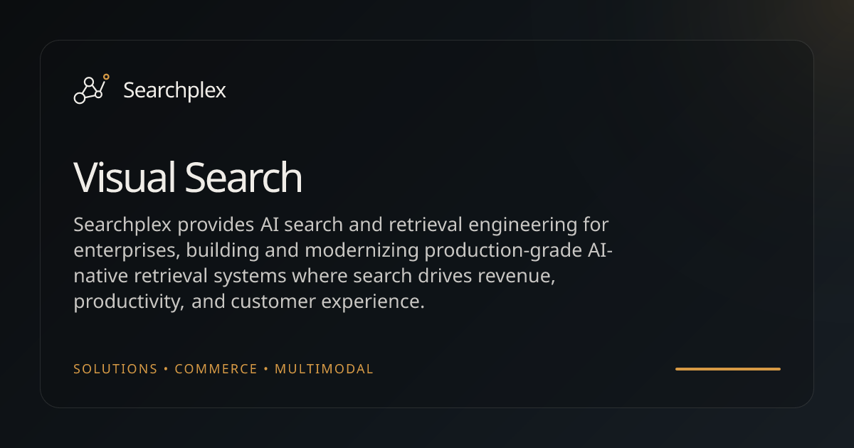 Searchplex | Visual Search Solutions for Ecommerce